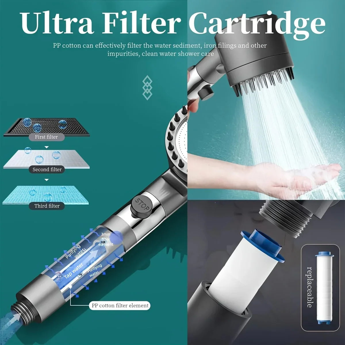 Revive Ion Shower Head