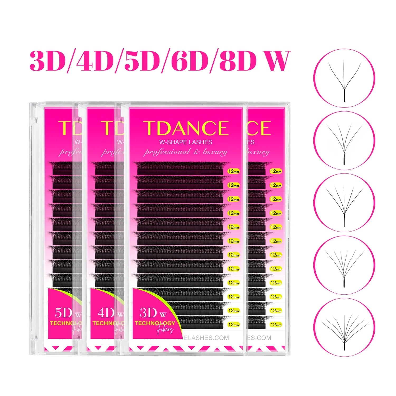 Fluttery Glam Lash Fans