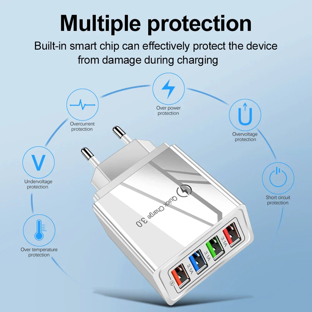 Ultimate 4-Port USB Charger