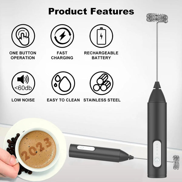 USB Rechargeable Mini Frother