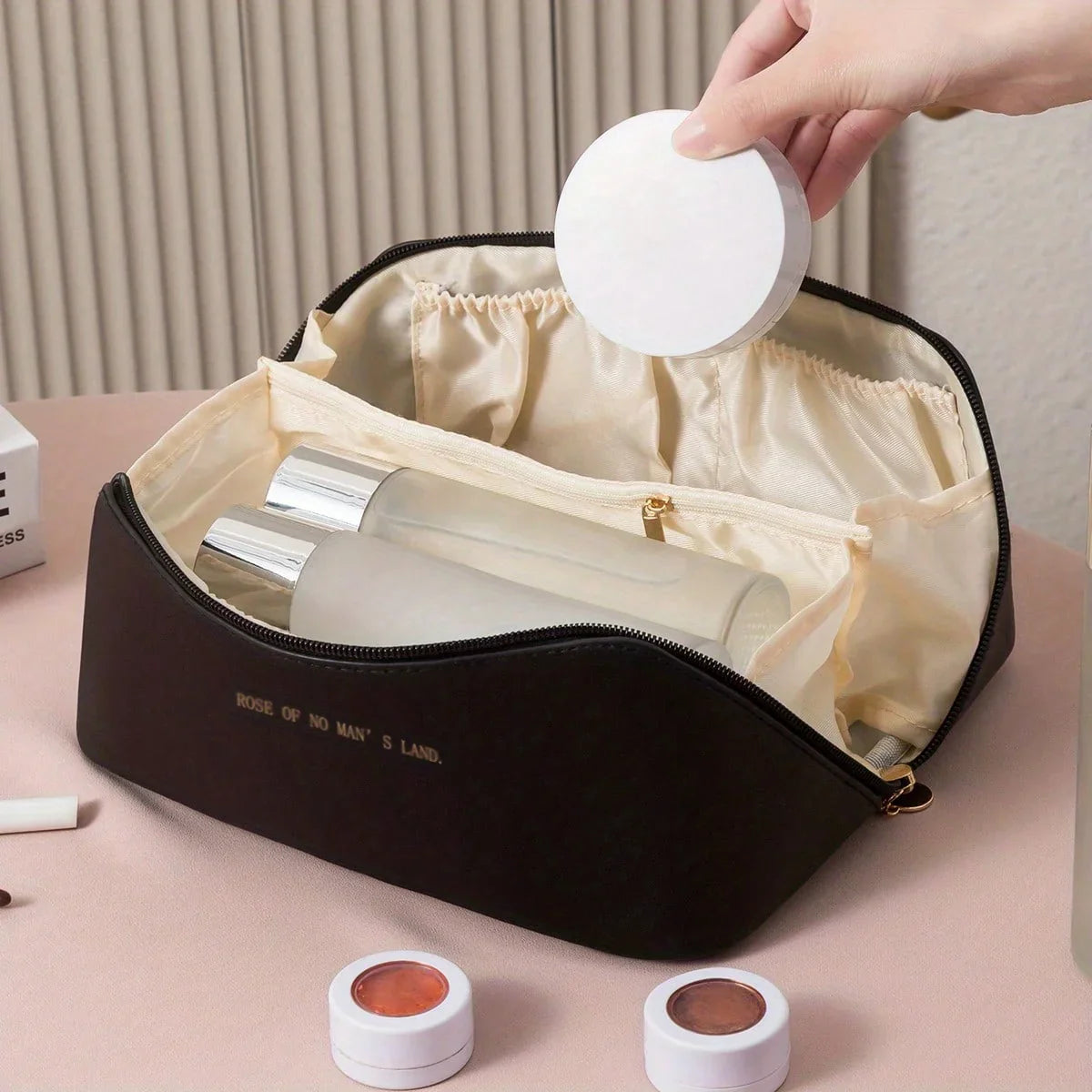 Elegant Makeup Travel Organizer