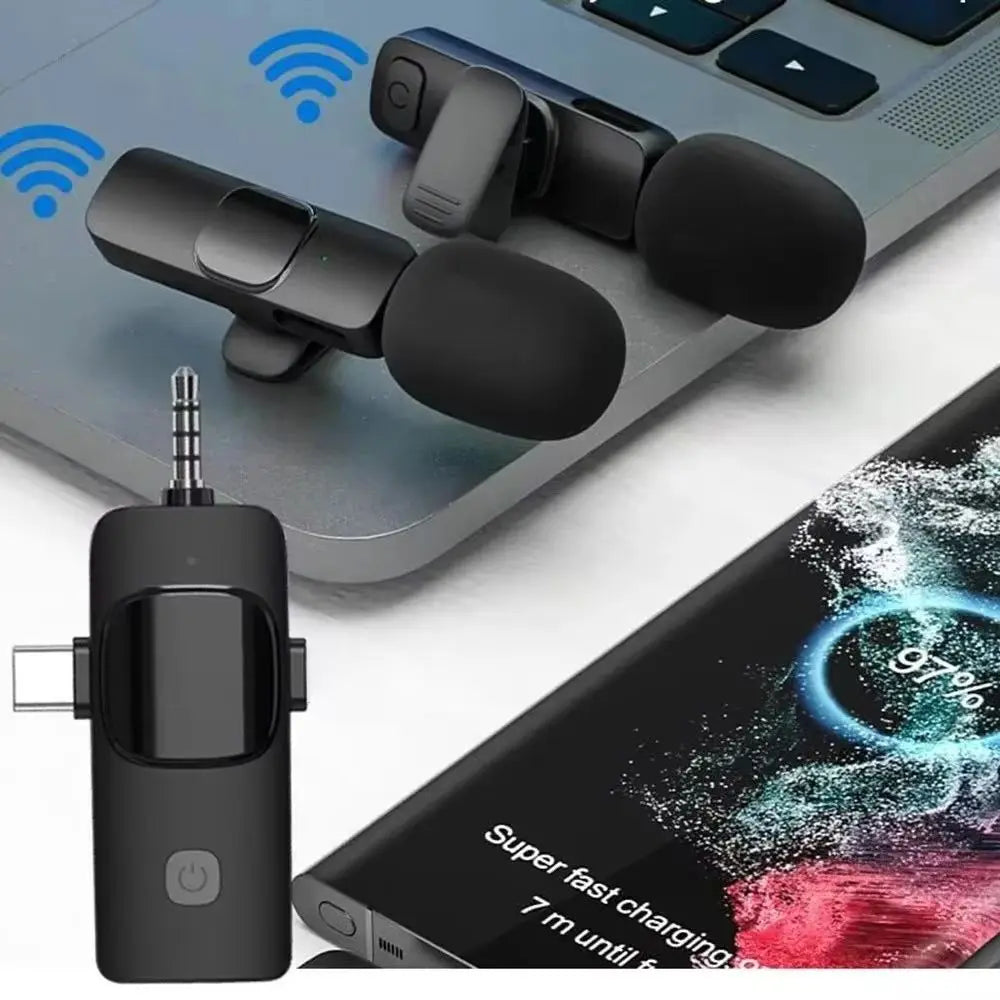 Smart Clip-On Microphone for Vlogging