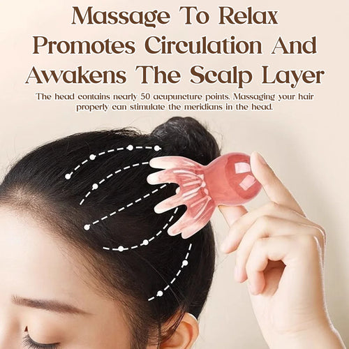 Blissful Scalp Massage Comb