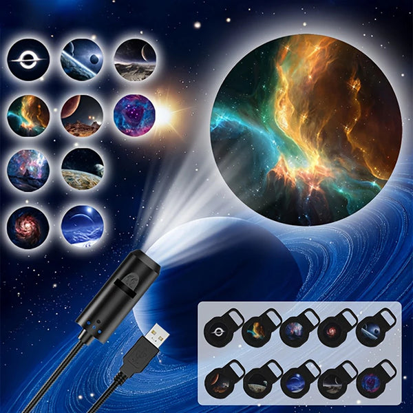 Starry Night Galaxy Projector