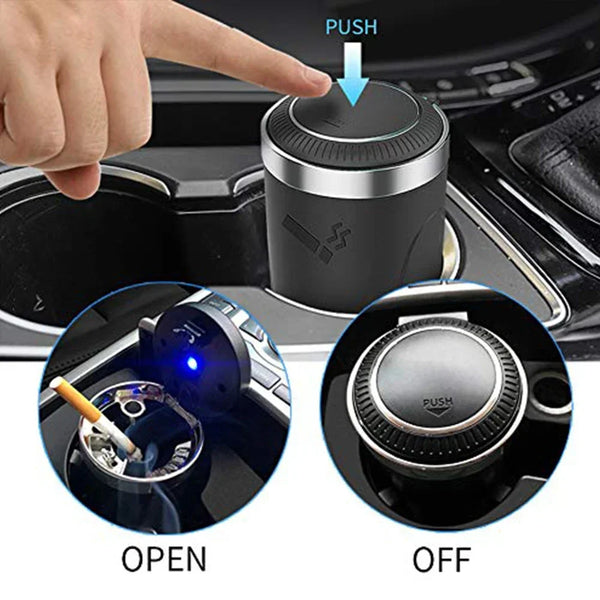 LED Smokeless Car Ashtray