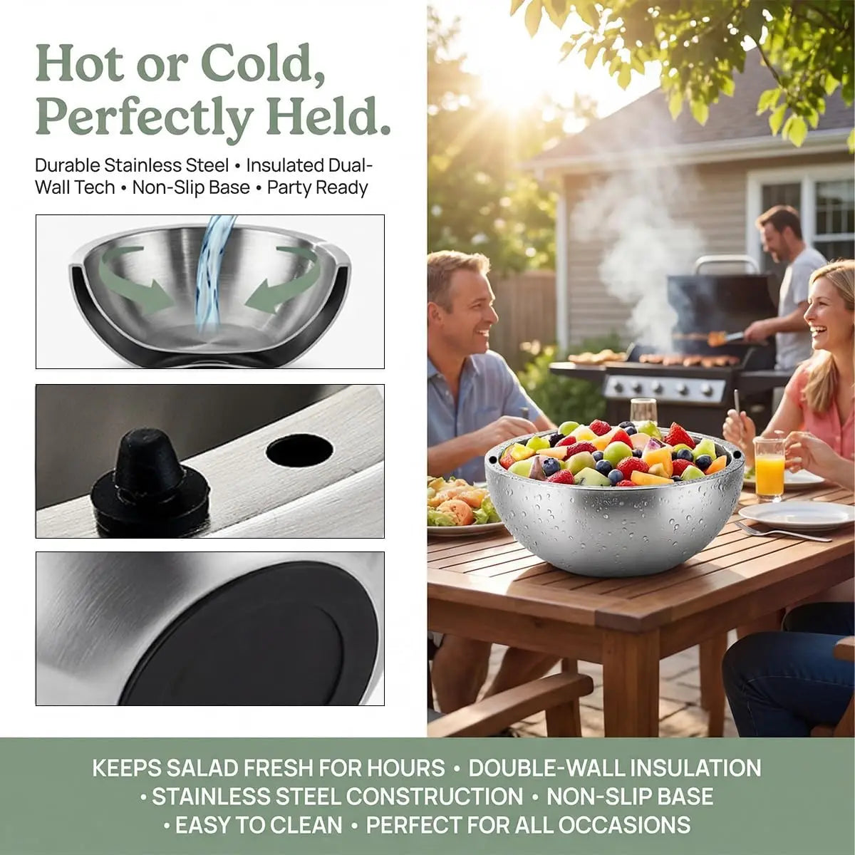 ChillMaster Party Dip Bowl