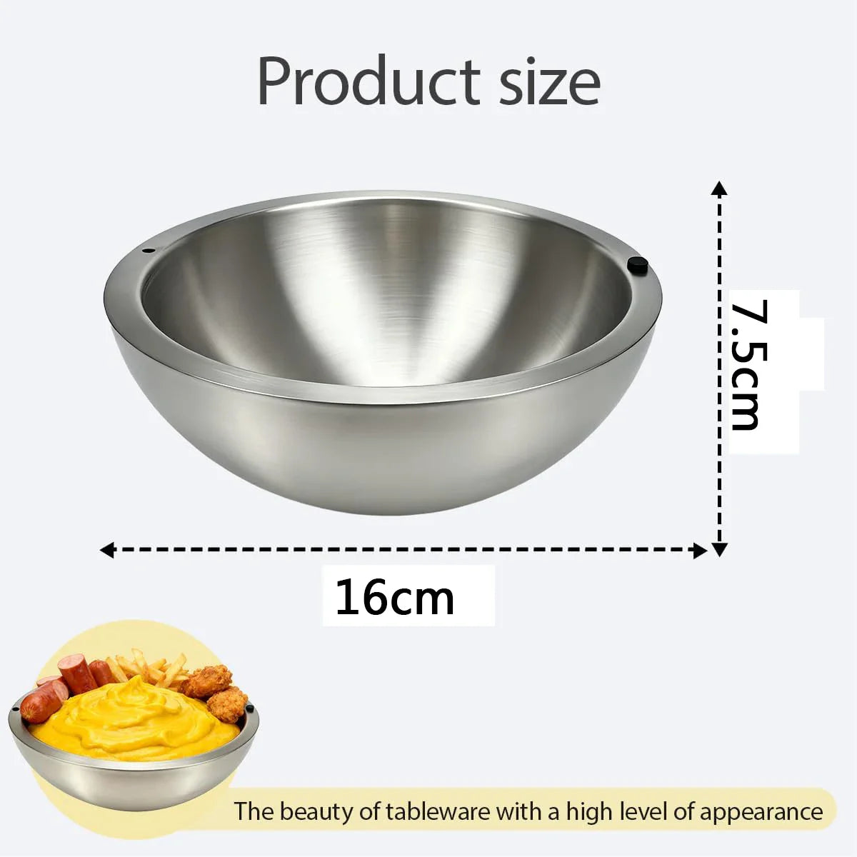 ChillMaster Party Dip Bowl