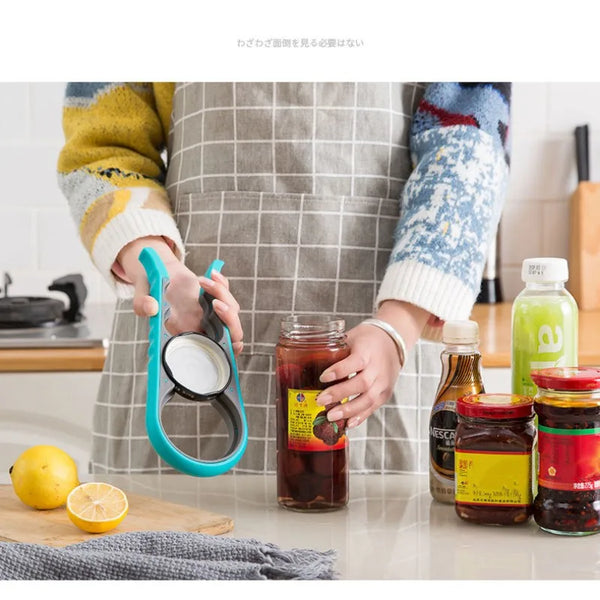 Effortless Jar and Bottle Opener