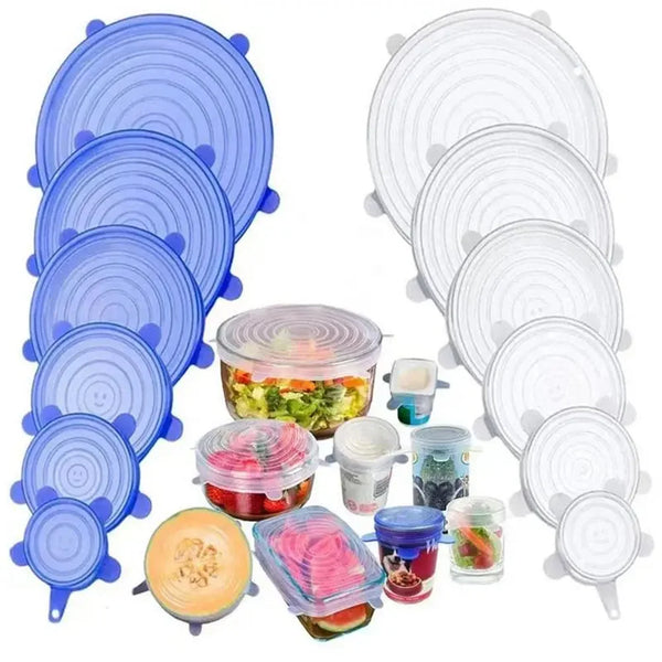 Stretchy Silicone Food Lids