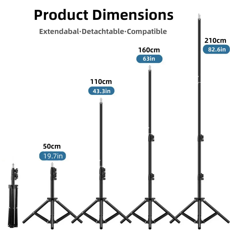 Sturdy Metal Tripod Stand