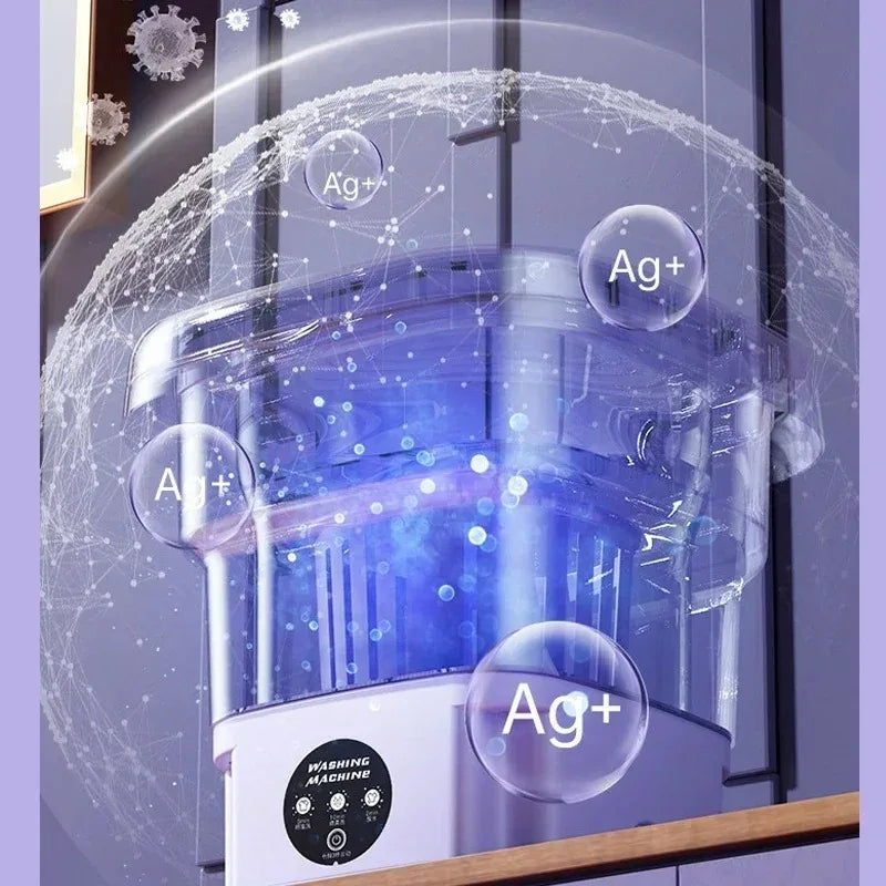 Mini Foldable Laundry Washer