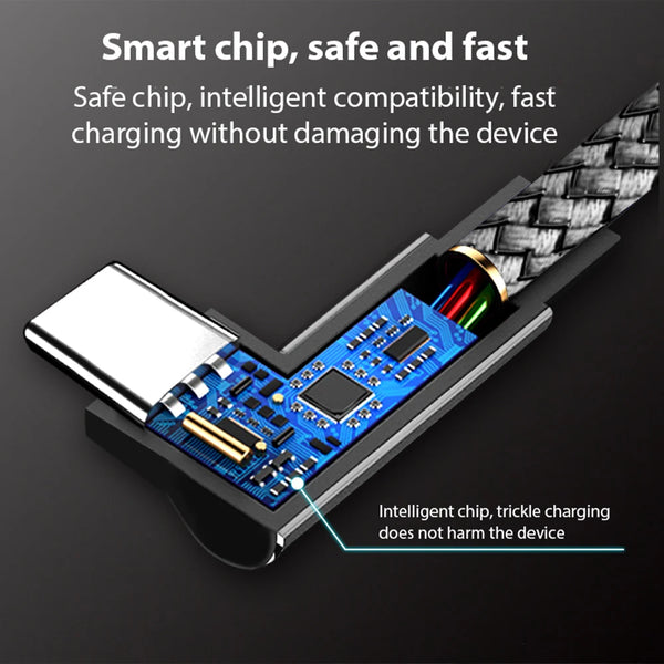 Fast Charge Elbow USB Cable