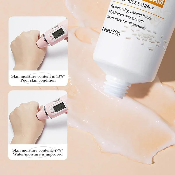 Silky Soft Rice Hand Cream
