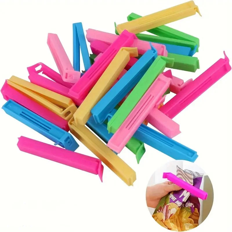 Colorful Kitchen Bag Clips