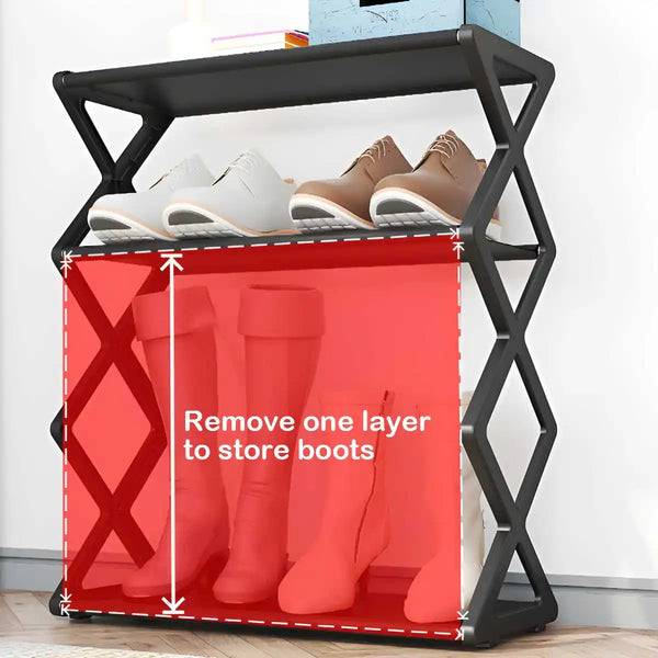 Smart X-Type Shoe Rack