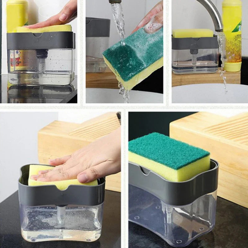 Quick Clean Soap Dispenser