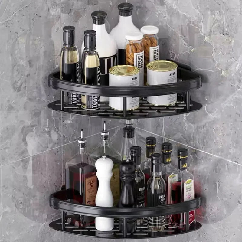 Space-Saving Shower Corner Shelf