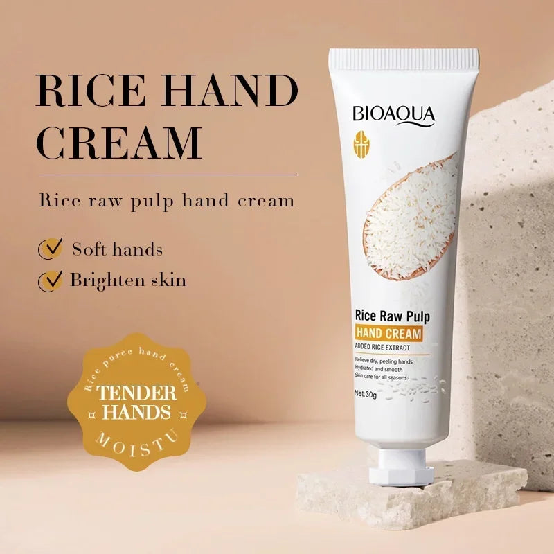 Silky Soft Rice Hand Cream