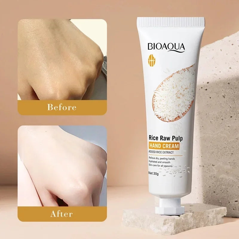 Silky Soft Rice Hand Cream