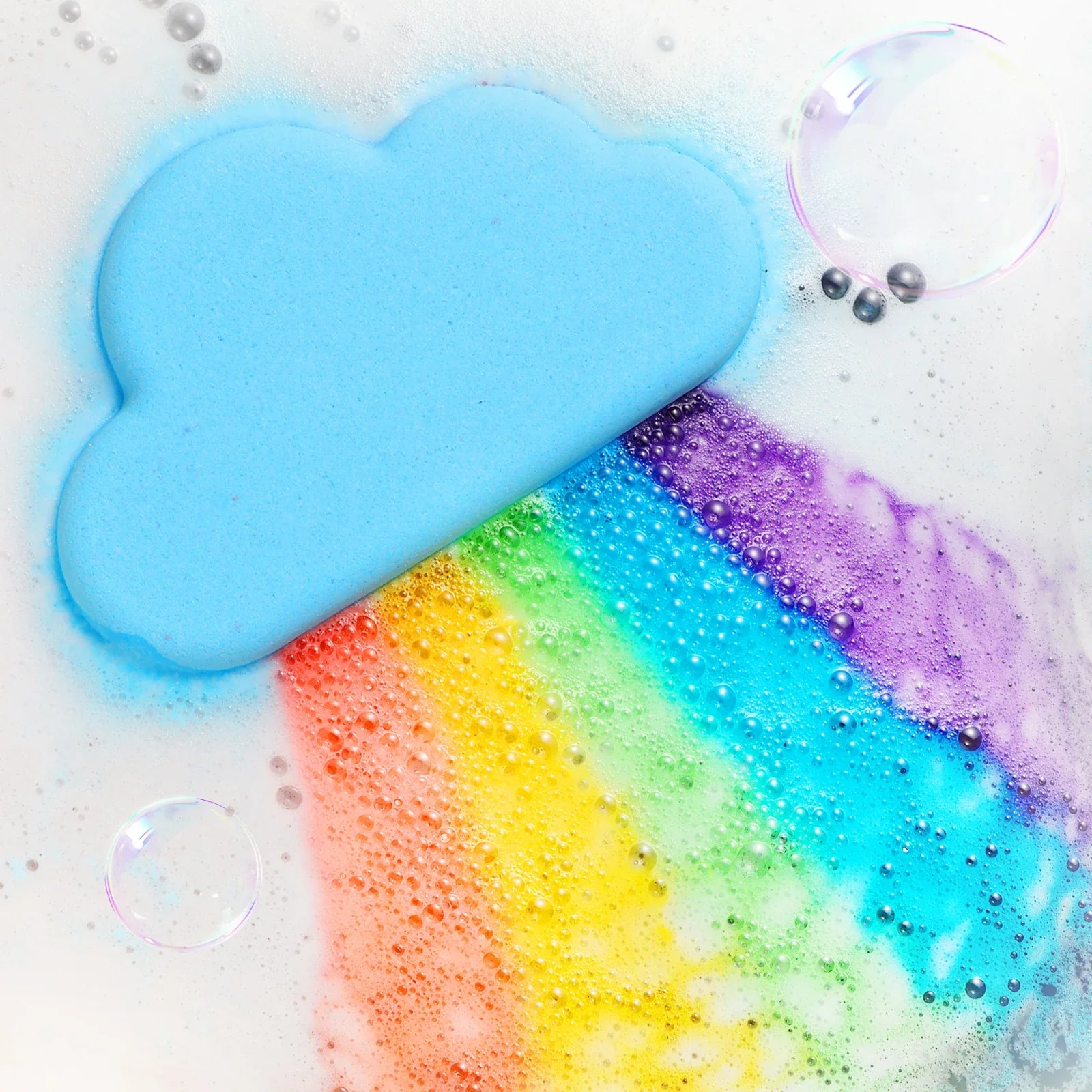 Vibrant Rainbow Bath Bomb Set