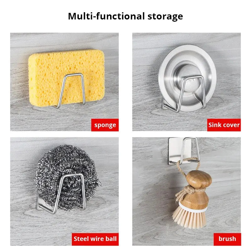 Stainless Sink Sponge Holder