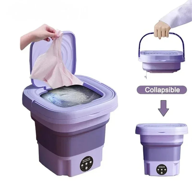 Mini Foldable Laundry Washer