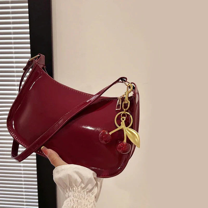 Chic Cherry Shoulder Bag