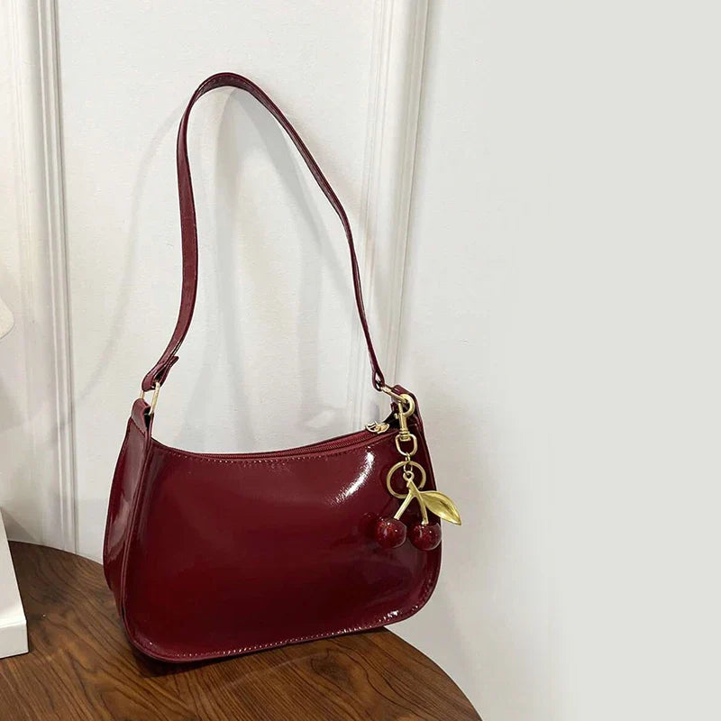 Chic Cherry Shoulder Bag